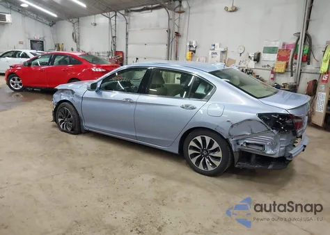 2017 Honda Accord Hybrid from USA, damaged, VIN JHMCR6F33HC001014